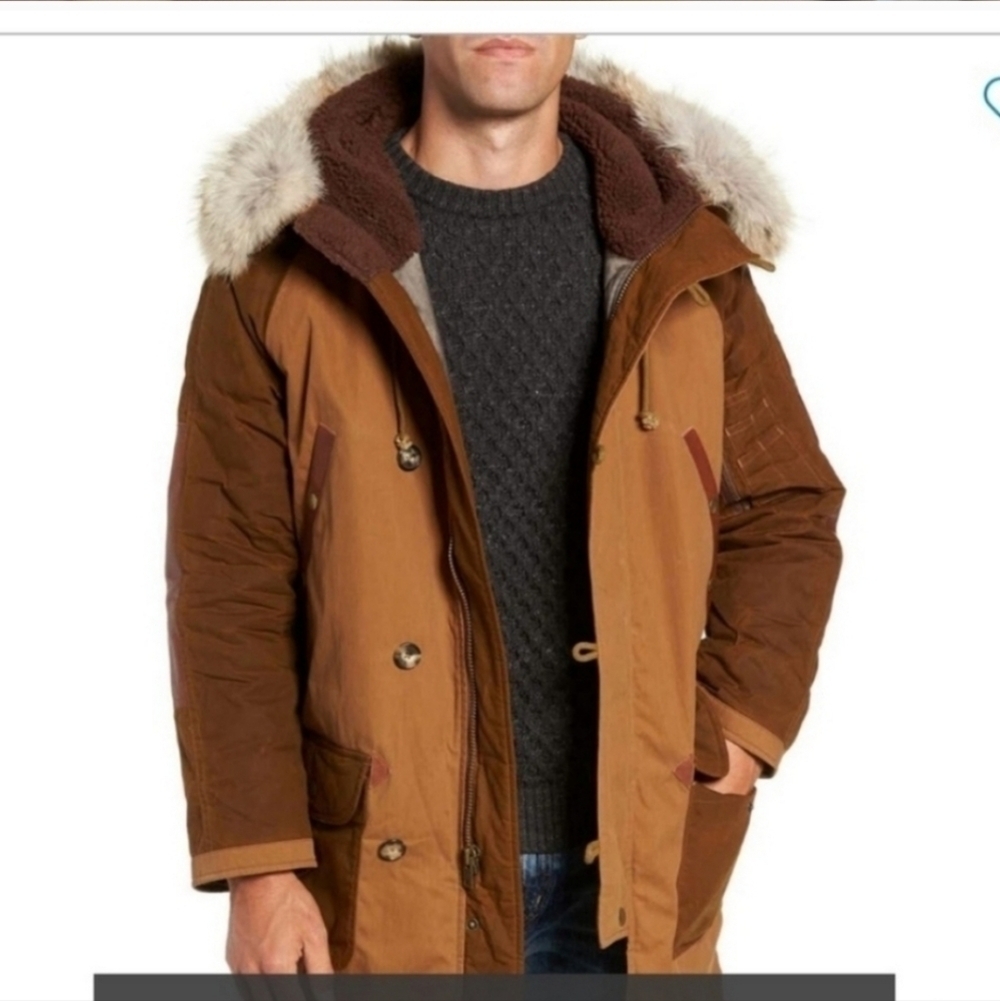 Frye Ranson mixed media parka - Picture 10 of 12